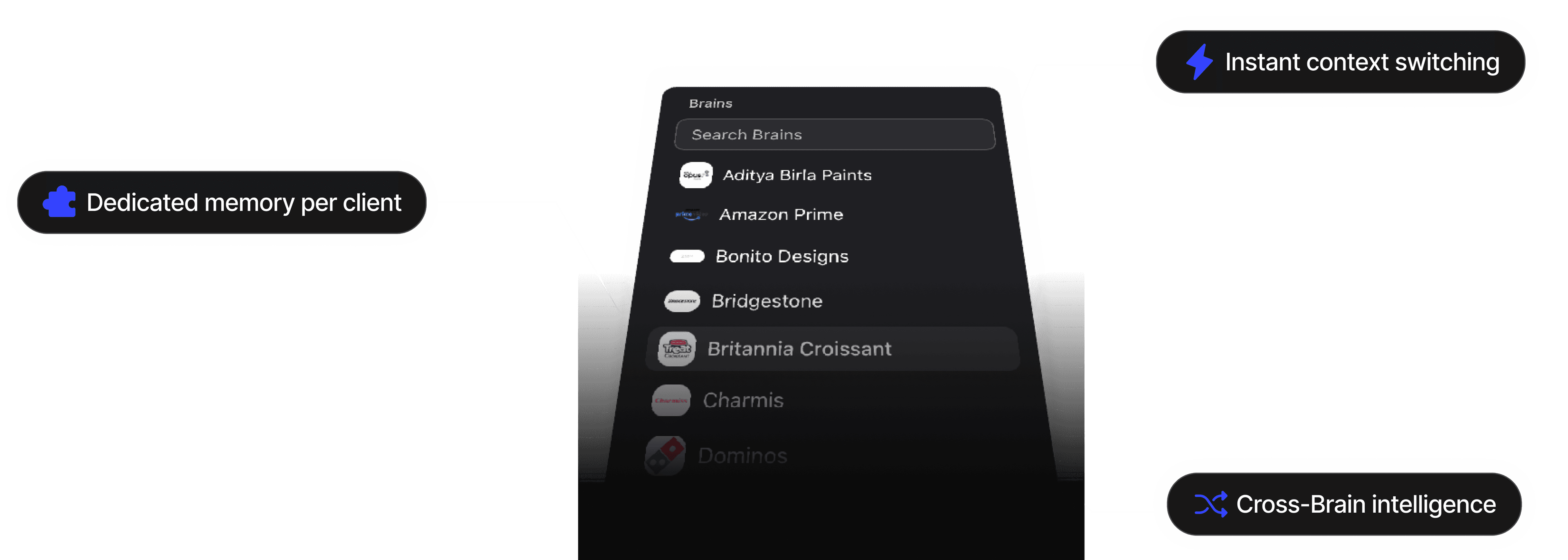 Multiple brains preview